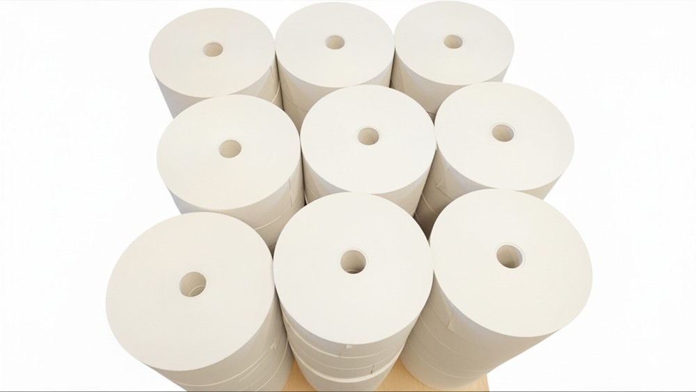 Cortes bobinas a bobina de diferentes materiales: papel, polipropileno, fiselina…